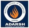 Adarsh College of Education logo