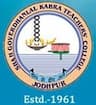 Shah Goverdhan Lal Kabra Teachers College logo