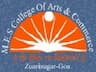 Murgaon Education Societys College of Arts and Commerce - [MES] logo