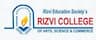 Rizvi College of Arts Science and Commerce logo