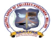 Saastra College of Pharmaceutical Education and Research Nellore