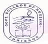 Govt. College of Nursing logo