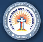 C.S.I. Jayaraj Annapackiam College of Nursing Pasumalai Madurai