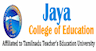 Jaya College of Education logo