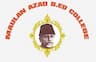 Maulana Azad B.Ed. College logo