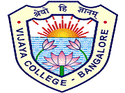 Vijaya College R V Road logo