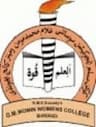 K.M.E. Society’s G. M. Momin Women’s College logo