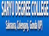 Saryu Degree College - [SDC] logo