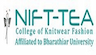 NIFT TEA College of Knitwear Fashion logo