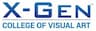 X-Gen College of Visual Art logo