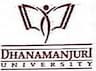 Dhanamanjuri University logo