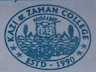Kazi & Zaman College - [KZC] logo