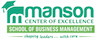 Manson Center of Excellence School of Business Management logo