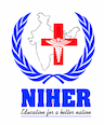 National Institute of Health Education & Research - [NIHER] logo
