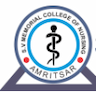 S.V. Memorial College of Nursing logo