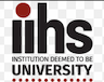 IIHS (Institution Deemed to be) University logo