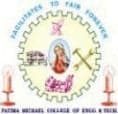 Fatima Michael College of Engineering and Technology Madurai