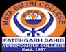 Mata Gujri College logo