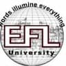 English and Foreign Languages University - [EFLU] logo