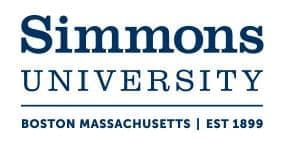 Simmons University logo Simmons University logo