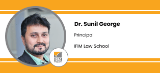 Interview Dr Sunil George Principal at IFIM Law School Bangalore