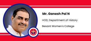 Besant Women's College, HOD Department of History: Mr. Ganesh Pai N Interview