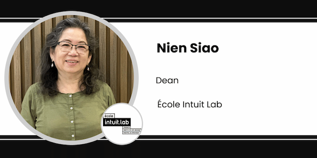 École Intuit Lab, Dean: Nien Siao Interview