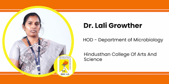 Hindusthan College Of Arts And Science, HOD - Department of Microbiology: Dr. Lali Growther Interview