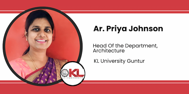 KL University Guntur, HOD Architecture: Ar. Priya Johnson Interview