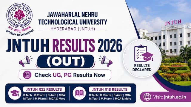 JNTUH Result 2026
