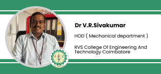 RVS College of Engineering and Technology, HOD Mechanical: Dr. V.R. Sivakumar Interview