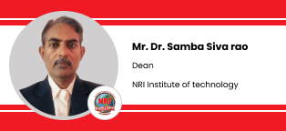 NRI Institute of Technology, Krishna, Dean: Mr. Dr. Samba Siva Rao Interview