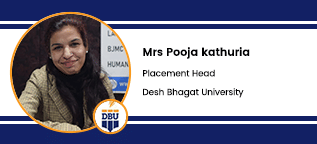 Desh Bhagat University, Mandi Gobindgarh, Placement Head: Mrs. Pooja Kathuria Interview