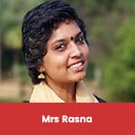 Chennai Animation College, Principal-Mrs Rasna