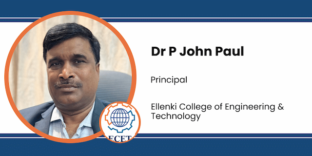 Ellenki College of Engineering & Technology, Principal: Dr P John Paul Interview