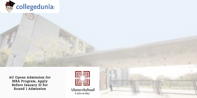 AU Opens Admission for MBA Program, Apply Before January 31 for Round 1 Admission