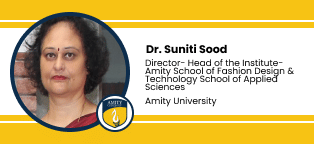 Amity University, Gurgaon, Head of the Institute-Amity School of Fashion Design & Technology, (ASFDT): Dr. Suniti Sood Interview