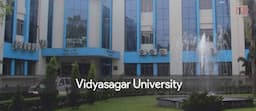 Vidyasagar University PG Admission 2022 Open; Last Date to Apply is September 15