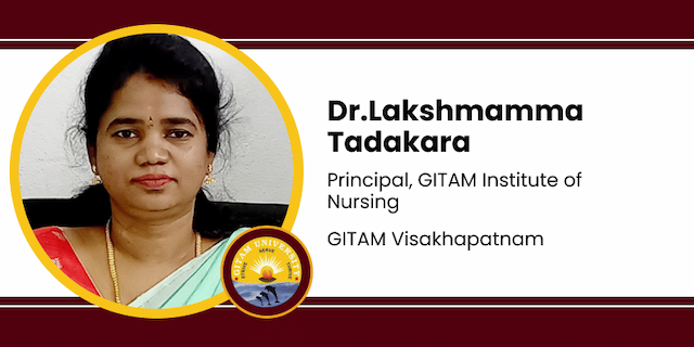 GITAM Visakhapatnam, Principal, GITAM Institute of Nursing: Dr.Lakshmamma Tadakara Interview