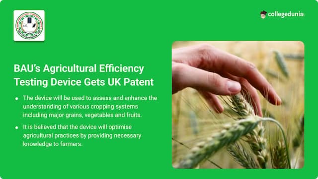 Bihar Agricultural University Achieved UK Patent For Efficiency Testing Device