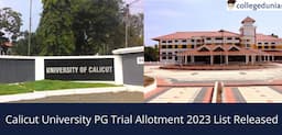 Calicut University PG Trial Allotment 2023 List Released admission.uoc.ac.in; Check Details Here