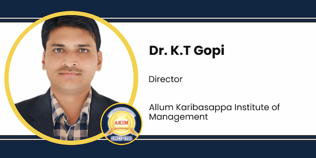 Allum Karibasappa Institute of Management, Director: Dr. K.T Gopi Interview