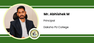 Interview Abhishek M Principal at Daksha PU College