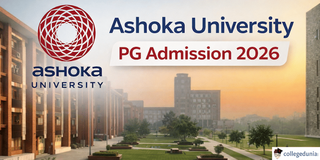 Ashoka University PG Admission 2026
