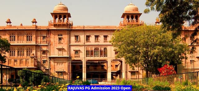 RAJUVAS PG Admission 2023 Open; Apply Till March 25
