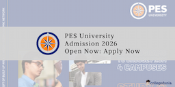 PES University Admission 2026 Open: Apply Now @pes.edu