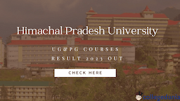 HPU Result 2023 Results Released for Various UG, PG Courses; Check Details & Download Here