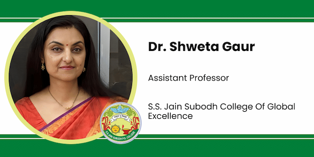 S.S. Jain Subodh College Of Global Excellence, Assistant Professor: Dr. Shweta Gaur Interview
