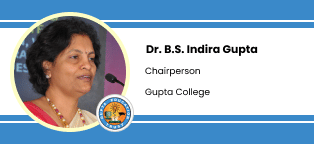 Gupta College, Chairperson: Dr. B.S. Indira Gupta Interview