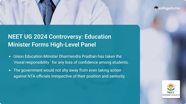 NEET UG 2024 Controversy: Education Minister Forms High-Level Panel to Review Workings of NTA